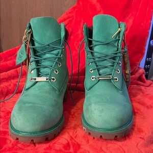Timberland Green 12 RARE! Boston Celtics Colors w/ Boot Tags. ST PATRICKS DAY